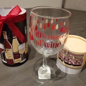 WHIMSICAL ‘REAL WOMEN  DON’T CRY THEY WINE’